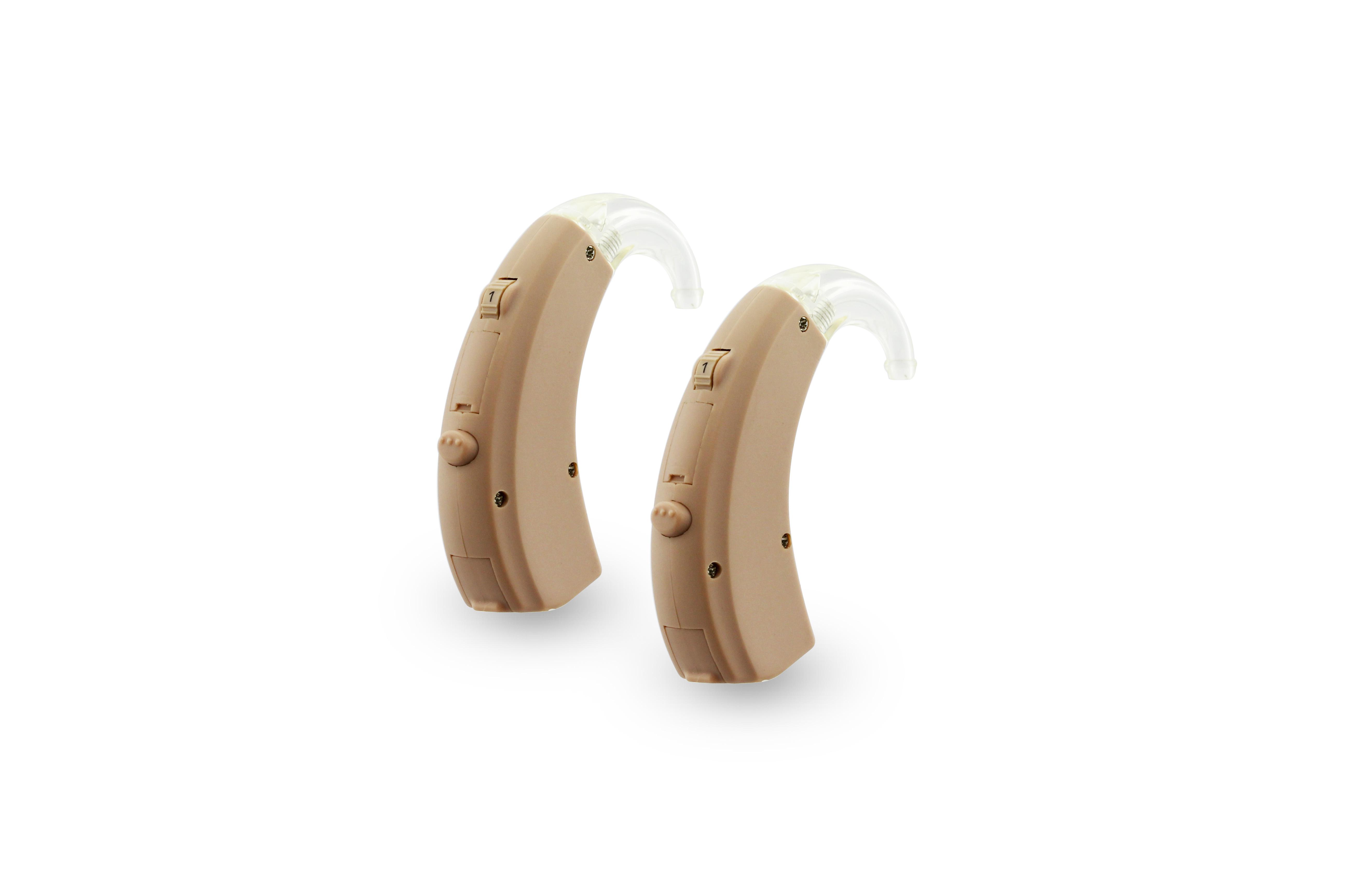 High Quality Smart CE Approved Intelligent Noise Reduction  BTE Digtal Hearing Aids For Seniors Severe Hearing Loss